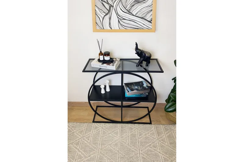 Ennuvolat Konsolbord 80 cm - Sort - Møbler - Borde - Aflastningsbord - Entrébord