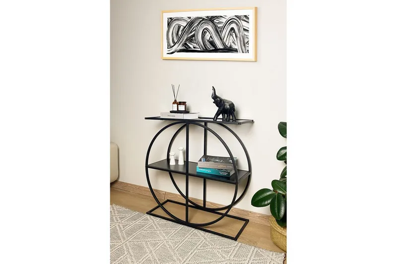 Ennuvolat Konsolbord 80 cm - Sort - Møbler - Borde - Aflastningsbord - Entrébord