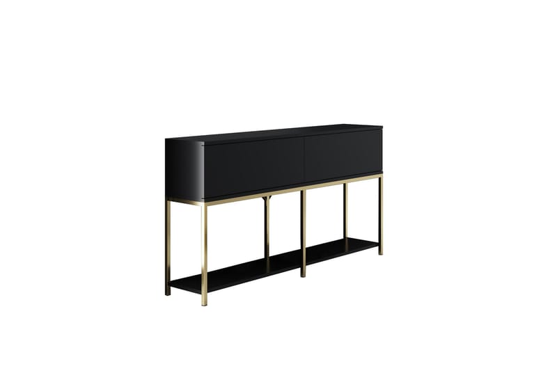 Dorlord Konsolbord 150 cm - Sort/Guld - Møbler - Borde - Aflastningsbord - Entrébord