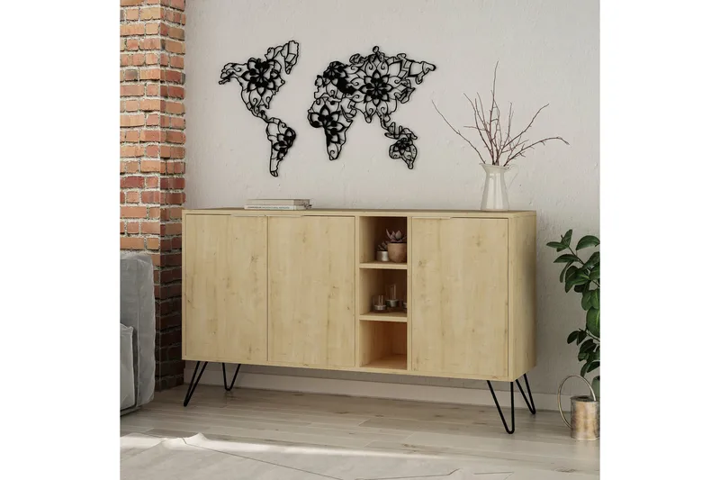 Fanthyttan Konsolbord - Brun - Møbler - Borde - Aflastningsbord - Entrébord