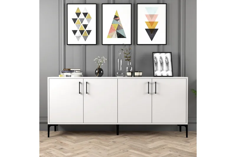 Levents Konsolbord 180 cm - Hvid - Møbler - Borde - Aflastningsbord - Entrébord