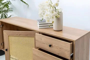Makwana Konsolbord 160 cm - Nature - Opbevaring - Opbevaringsmøbler - Skænke & sideboards