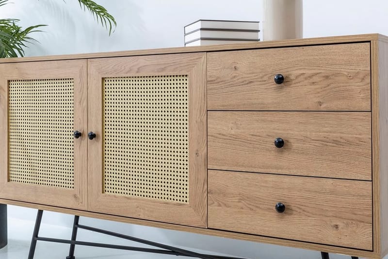 Makwana Konsolbord 160 cm - Nature - Møbler - Borde - Aflastningsbord - Entrébord