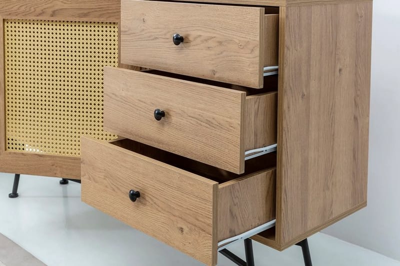 Makwana Konsolbord 160 cm - Nature - Møbler - Borde - Aflastningsbord - Entrébord