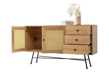 Makwana Konsolbord 160 cm - Nature - Opbevaring - Opbevaringsmøbler - Skænke & sideboards