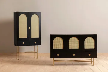 Munny Konsolbord 123 cm - Sort - Opbevaring - Opbevaringsmøbler - Skænke & sideboards
