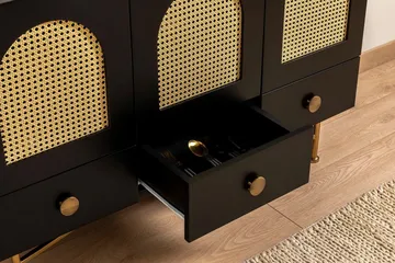 Munny Konsolbord 123 cm - Sort - Opbevaring - Opbevaringsmøbler - Skænke & sideboards
