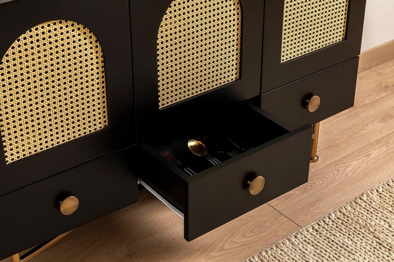 Munny Konsolbord 123 cm - Sort - Opbevaring - Opbevaringsmøbler - Skænke & sideboards