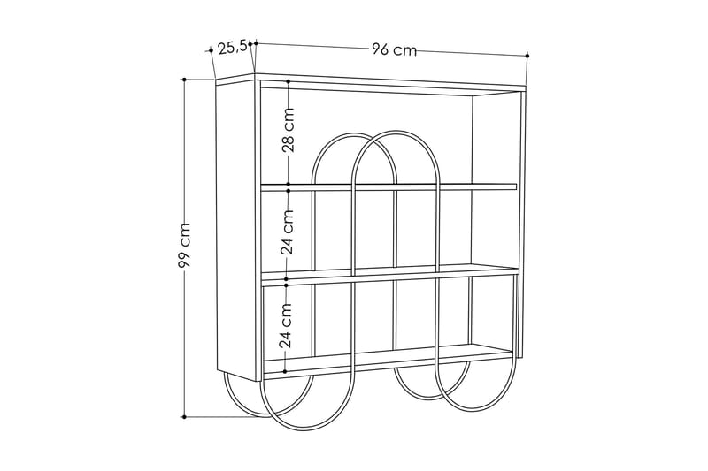 Riskalen Konsolbord - Brun - Entrébord - Konsolbord & sidebord