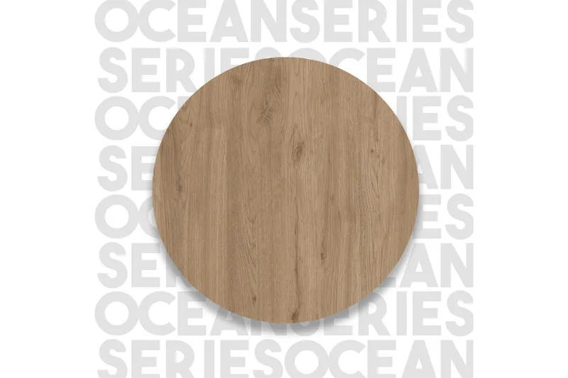 Erhan Natbord 205,6 cm - Brun - Møbler - Borde - Aflastningsbord - Sengebord