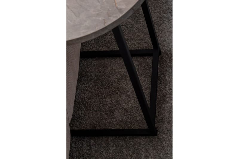 Ersel Sidebord 38 cm - Sort - Møbler - Borde - Aflastningsbord - Lampebord