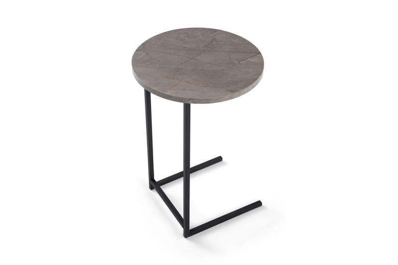 Ersel Sidebord 38 cm - Sort - Møbler - Borde - Aflastningsbord - Lampebord