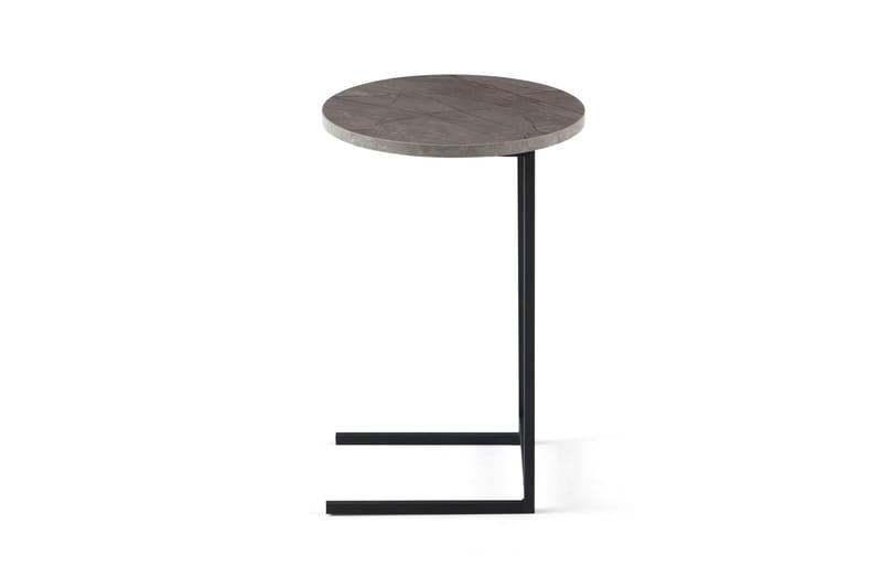 Ersel Sidebord 38 cm - Sort - Møbler - Borde - Aflastningsbord - Lampebord