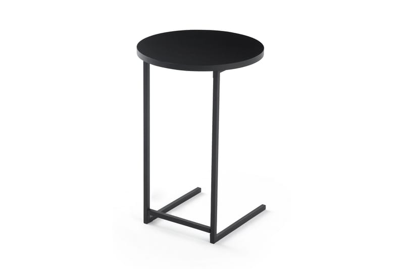 Ersel Sidebord 38 cm - Sort - Møbler - Borde - Aflastningsbord - Lampebord