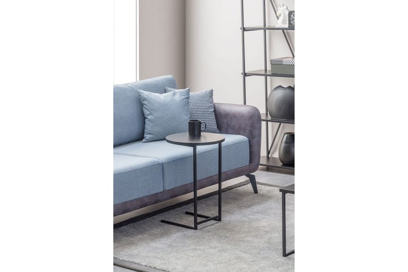 Ersel Sidebord 38 cm - Sort - Møbler - Borde - Aflastningsbord - Lampebord