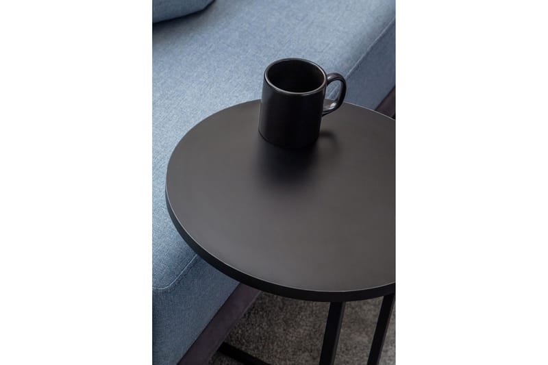 Ersel Sidebord 38 cm - Sort - Møbler - Borde - Aflastningsbord - Lampebord