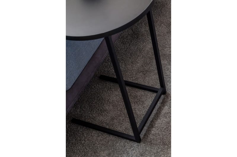 Ersel Sidebord 38 cm - Sort - Møbler - Borde - Aflastningsbord - Lampebord