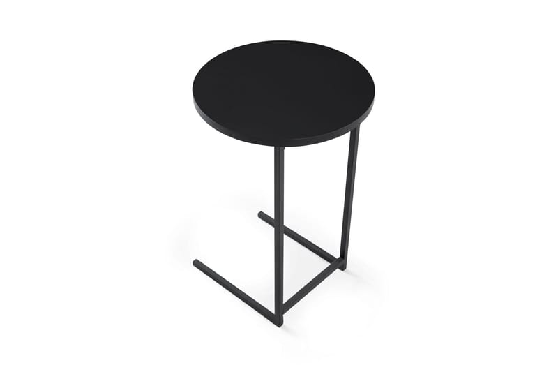 Ersel Sidebord 38 cm - Sort - M�øbler - Borde - Aflastningsbord - Lampebord