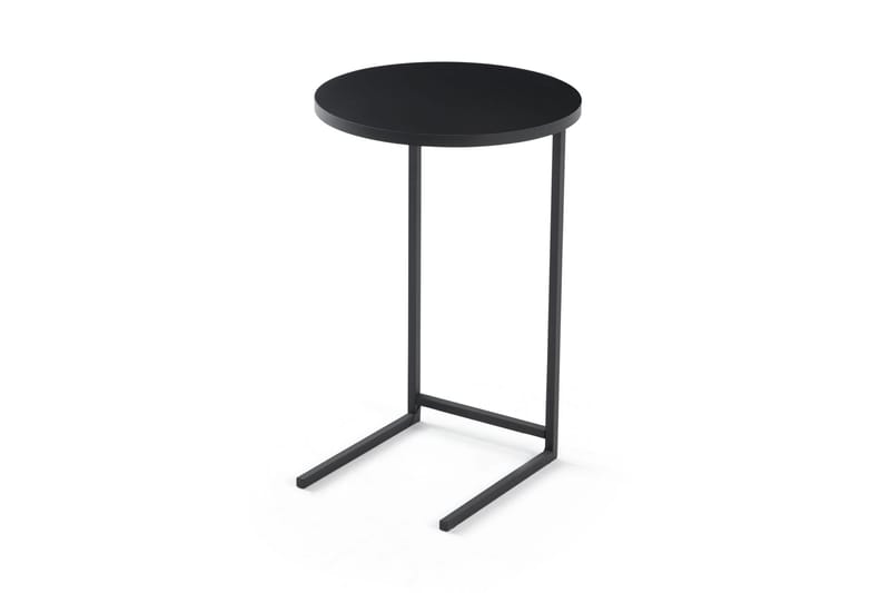 Ersel Sidebord 38 cm - Sort - Møbler - Borde - Aflastningsbord - Lampebord