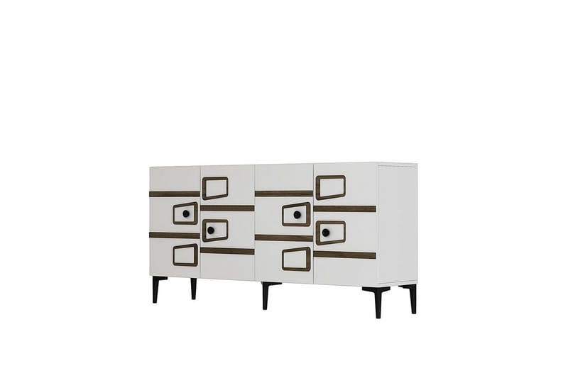 Esta Konsolbord 150 cm - Mellemfarvet træ/Hvid - Møbler - Borde - Aflastningsbord - Entrébord