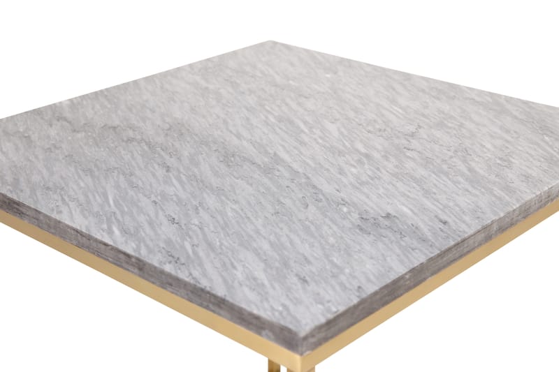 Estelle sidebord 50 cm - Grå - Møbler - Borde - Aflastningsbord - Lampebord