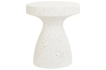 Faber Sidebord 39 cm - Hvid - Møbler - Borde - Aflastningsbord - Lampebord