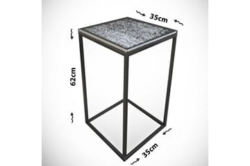 Falan sidebord 35 cm - Hvid - Møbler - Borde - Aflastningsbord - Lampebord
