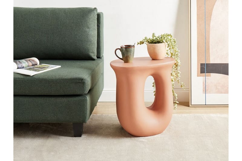 Farren Sidebord 28 cm - Orange - Møbler - Borde - Aflastningsbord - Lampebord