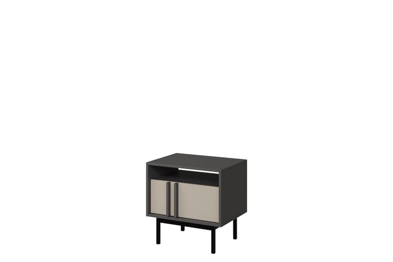 Farshian Sengebord 53 cm - Grå/Beige - Møbler - Borde - Aflastningsbord - Sengebord