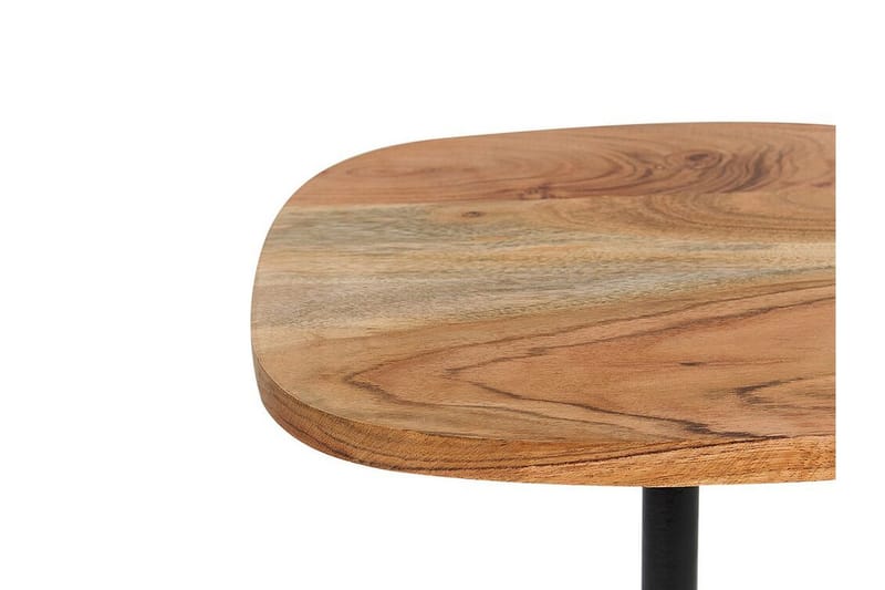 Faust Sidebord 30 cm - Sort/Lyst træ - Møbler - Borde - Aflastningsbord - Lampebord