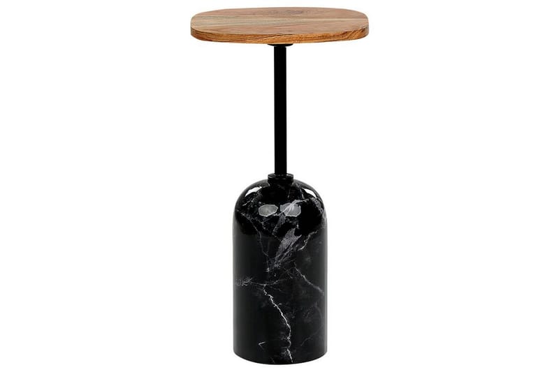 Faust Sidebord 30 cm - Sort/Lyst træ - Møbler - Borde - Aflastningsbord - Lampebord