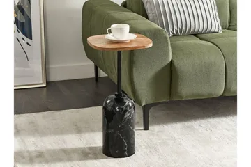 Faust Sidebord 30 cm - Sort/Lyst træ - Møbler - Borde - Aflastningsbord - Lampebord