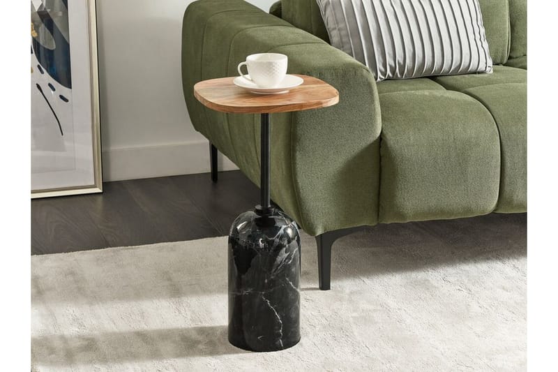 Faust Sidebord 30 cm - Sort/Lyst træ - Møbler - Borde - Aflastningsbord - Lampebord