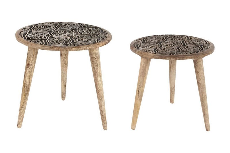 Fawn Sætbord 46 cm, Lyst træ