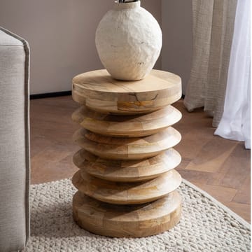 Fenena Sidebord 35 cm - Varm lysebrun - Møbler - Borde - Aflastningsbord - Lampebord