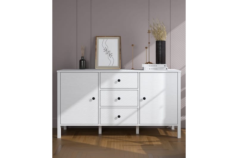 Fenric Konsolbord 150 cm - Natur/Hvid - Møbler - Borde - Aflastningsbord - Entrébord