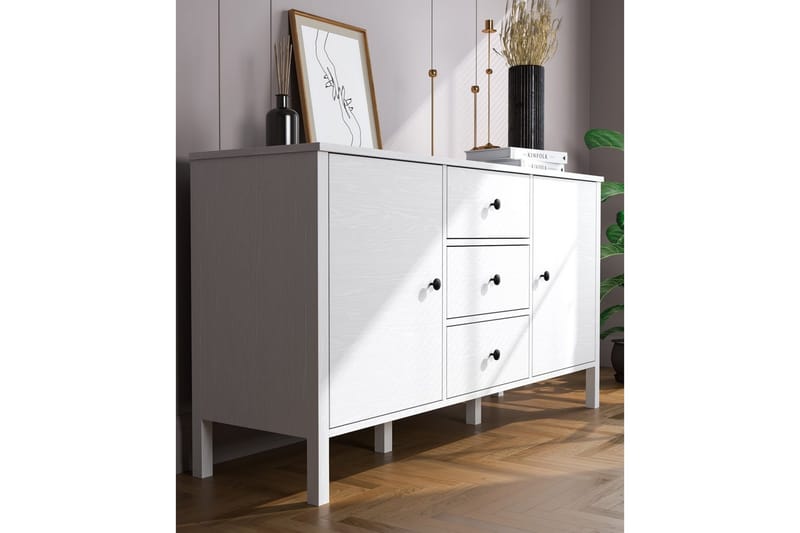 Fenric Konsolbord 150 cm - Natur/Hvid - Møbler - Borde - Aflastningsbord - Entrébord