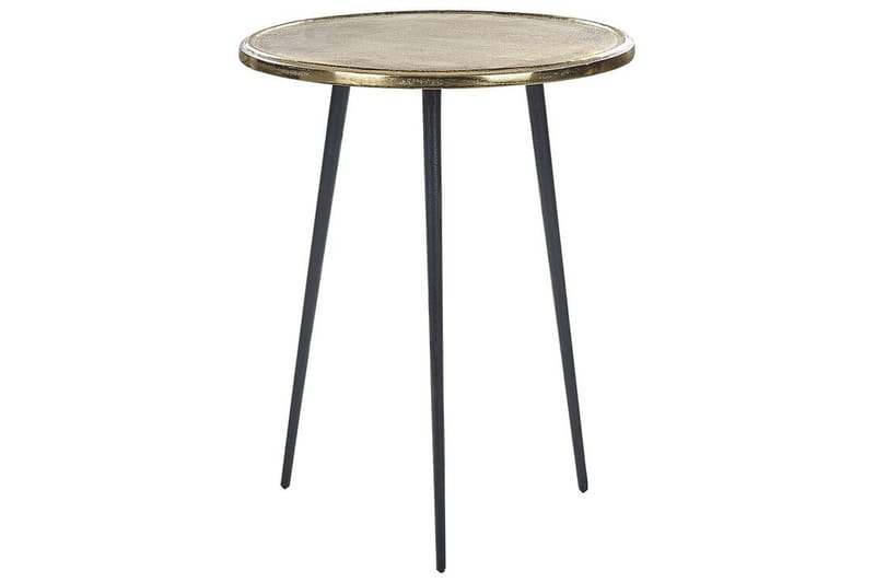 Ferdinanda Sidebord 43 cm, Guld/Sort