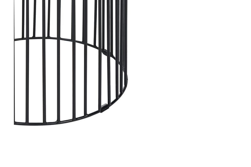 Ferron Sidebord 36 cm - Lyst træ/Sort - Møbler - Borde - Aflastningsbord - Lampebord