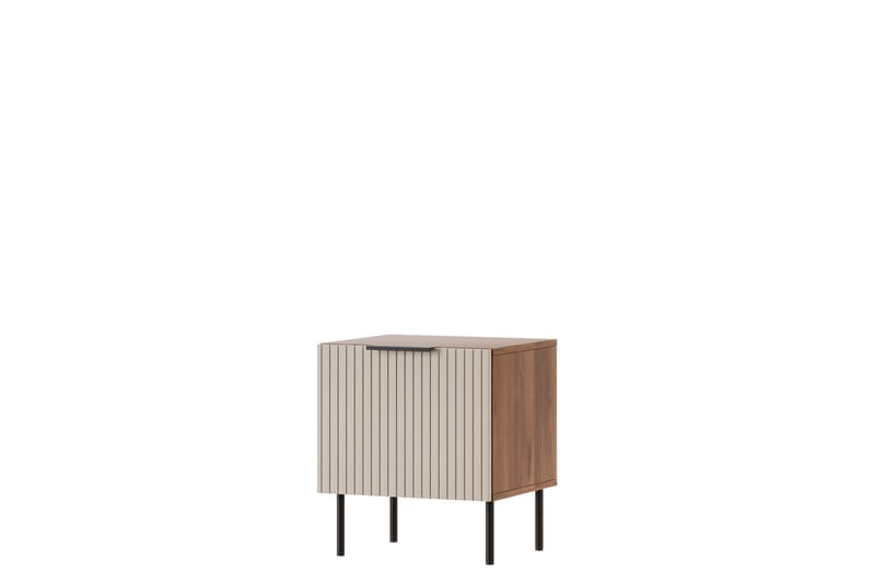 Fiesta Sengebord 44 cm - Brun/Beige - Møbler - Borde - Aflastningsbord - Sengebord