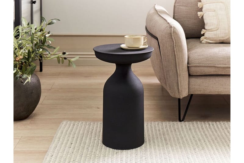 Filippo Sidebord 33 cm - Sort - Møbler - Borde - Aflastningsbord - Lampebord
