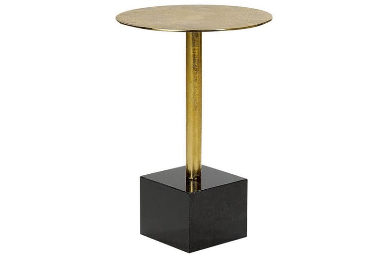 Finnian Sidebord 30 cm - Guld/Sort - Møbler - Borde - Aflastningsbord - Lampebord