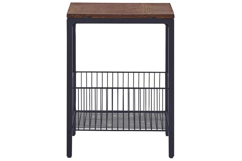 Fintan Sidebord 40 cm - Sort/Mørkt træ - Møbler - Borde - Aflastningsbord - Lampebord