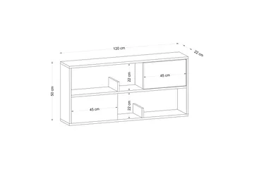Florai Konsollbord 120 cm - Eg - Møbler - Borde - Aflastningsbord - Entrébord