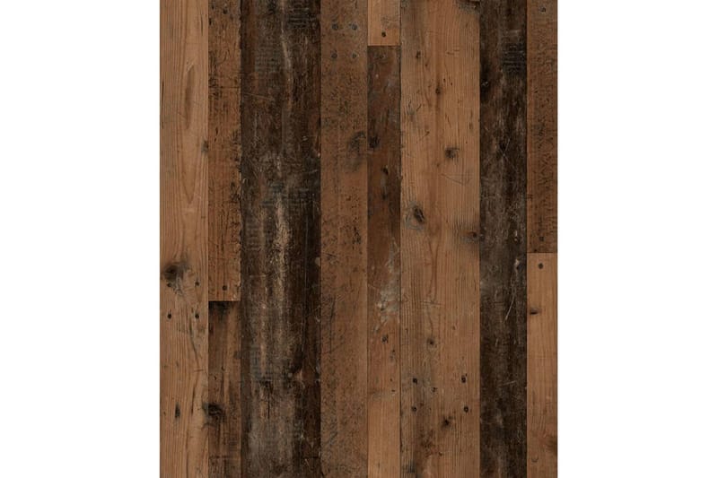 Fmd Aflastningsbord med Låge 57,4 cm Mørk Træfarve - Brun - Lampebord - Bakkebord & små borde