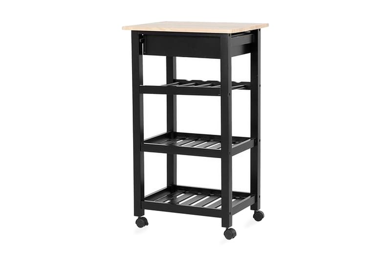 Foggia Serveringsbord 50 cm - Sort - Møbler - Borde - Aflastningsbord
