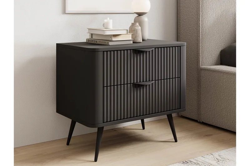 Forba Natbord 64 cm - Sort - Møbler - Borde - Aflastningsbord - Sengebord