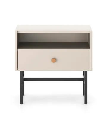 Francisca Natbord 55 cm - Cashmere - Møbler - Borde - Aflastningsbord - Sengebord