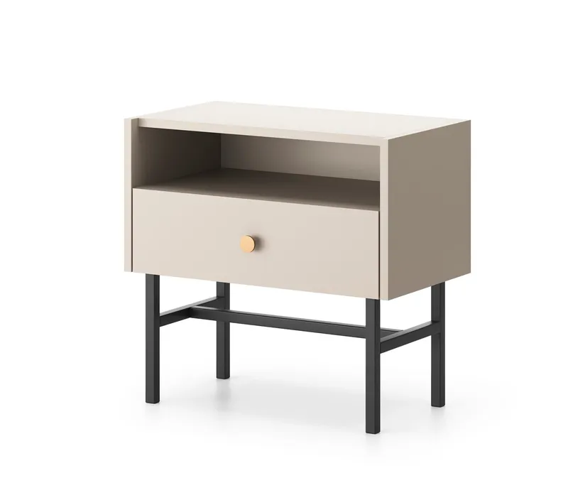 Francisca Natbord 55 cm - Cashmere - Møbler - Borde - Aflastningsbord - Sengebord