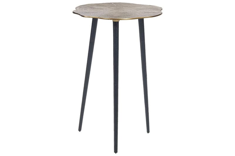 Frasier Sidebord 33 cm - Guld/Sort - Møbler - Borde - Aflastningsbord - Lampebord